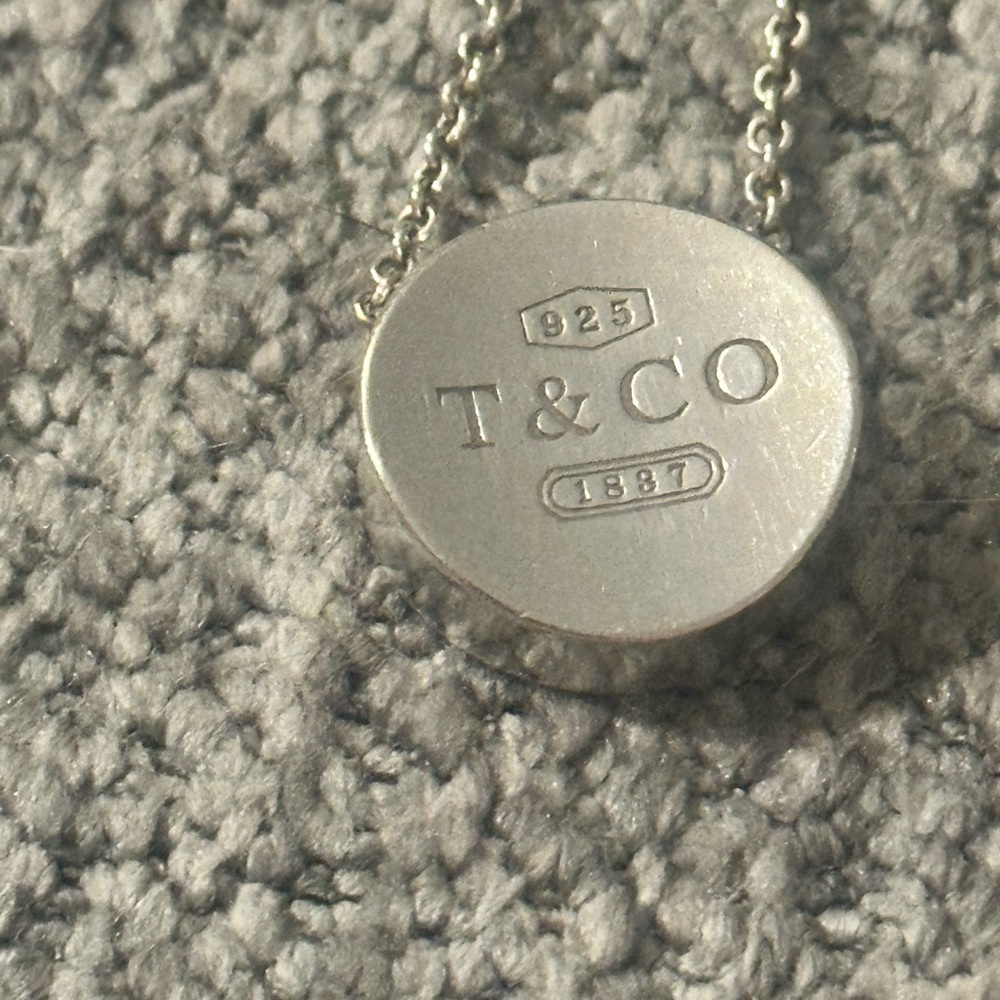 Tiffany & Co. Concave Silver Necklace